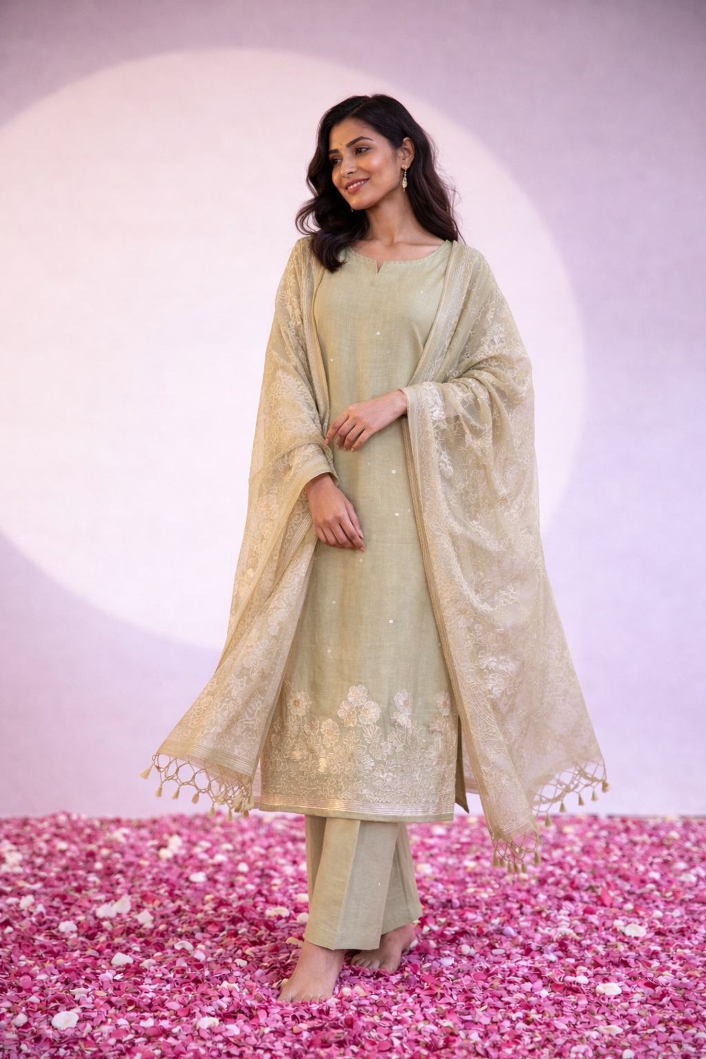 Jamdani Unstitched Suit.