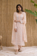 Chikankari Mul-Mul Kurta Set .