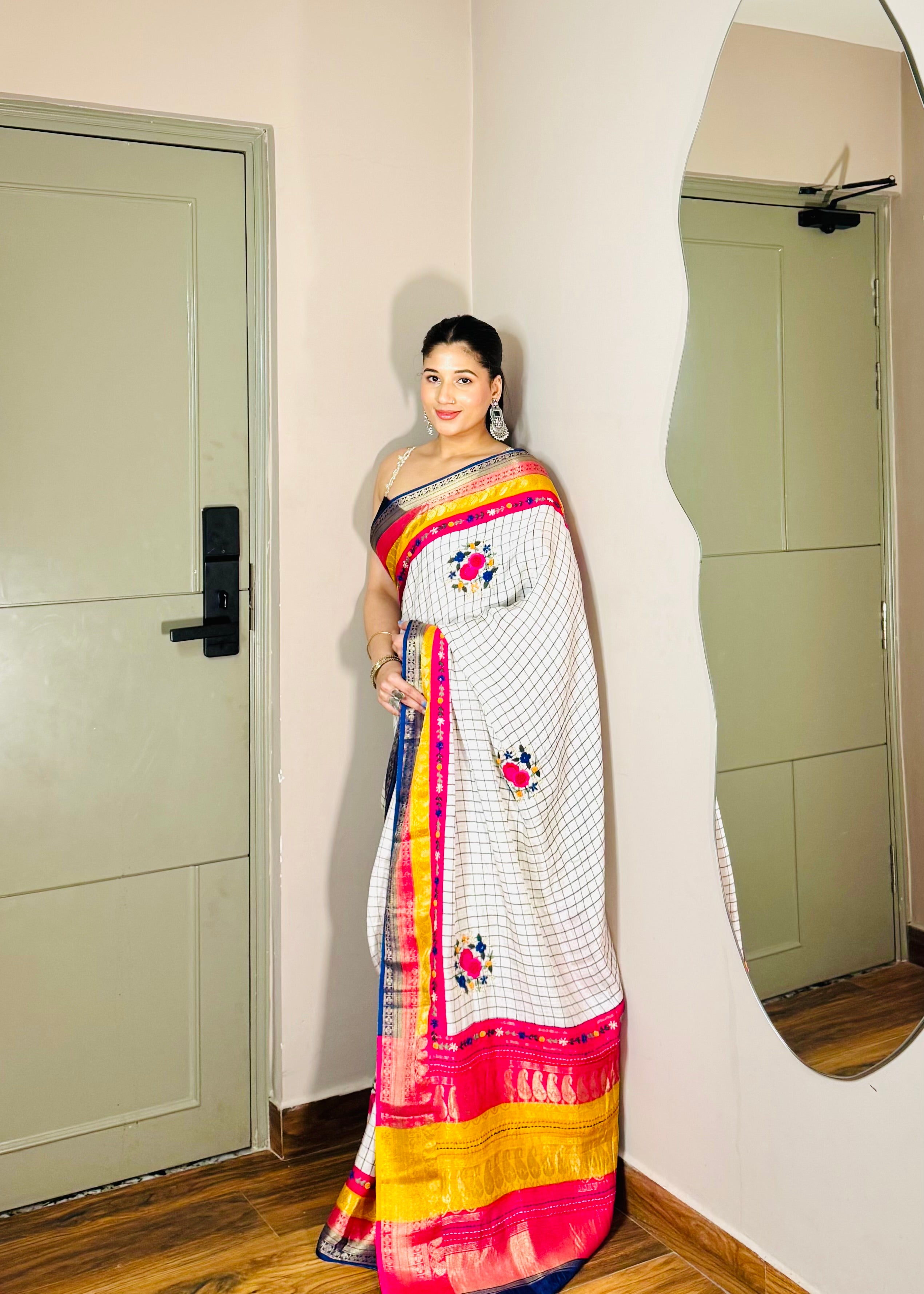 Cotton Linen Sari