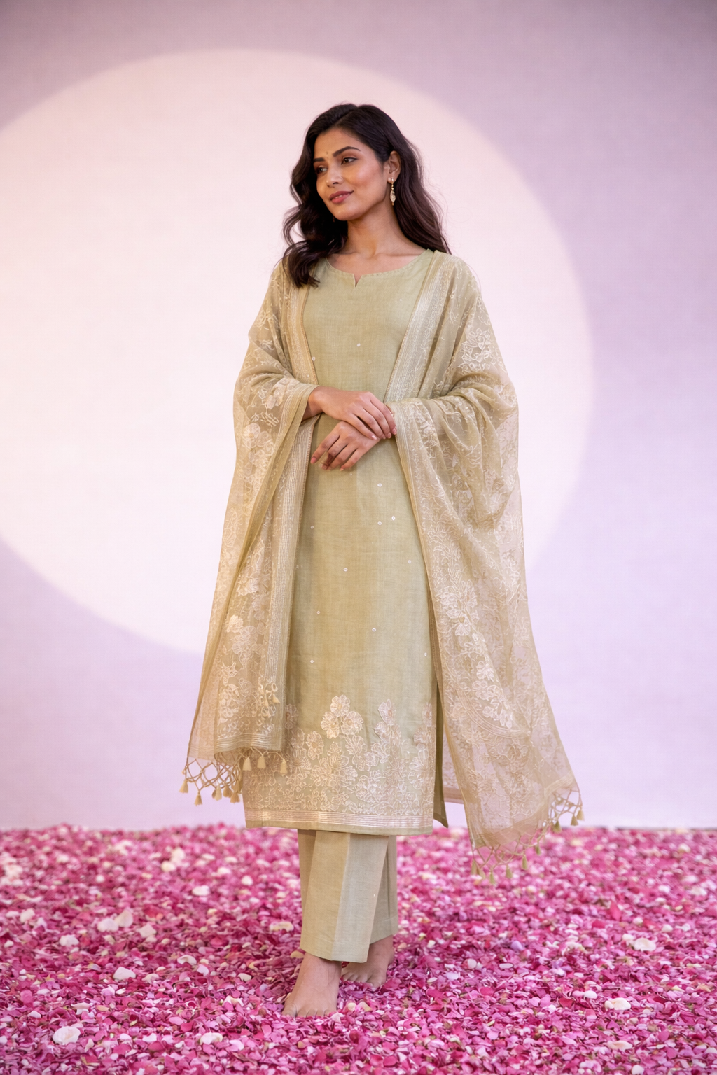 Jamdani Unstitched Suit.
