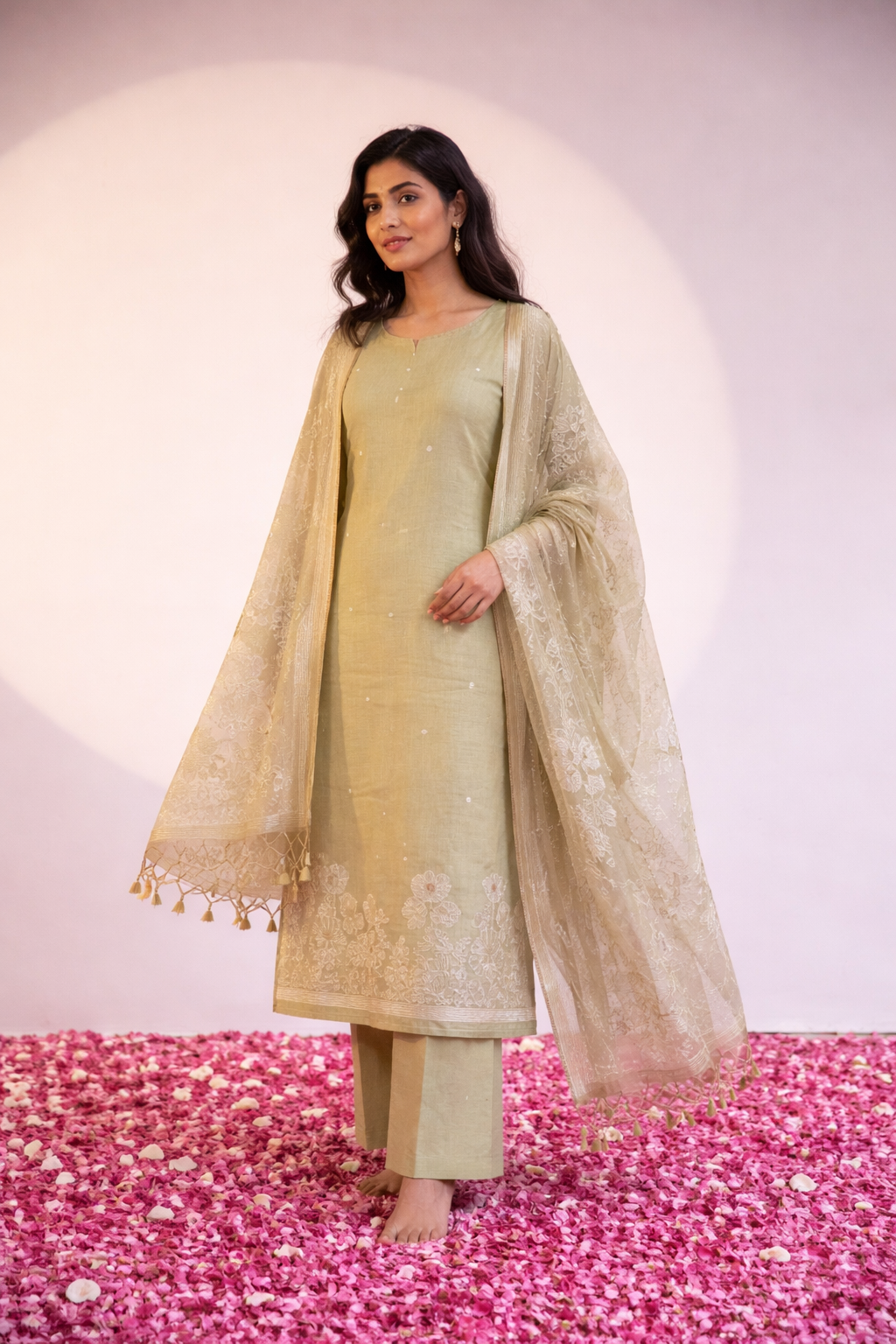 Jamdani Unstitched Suit.