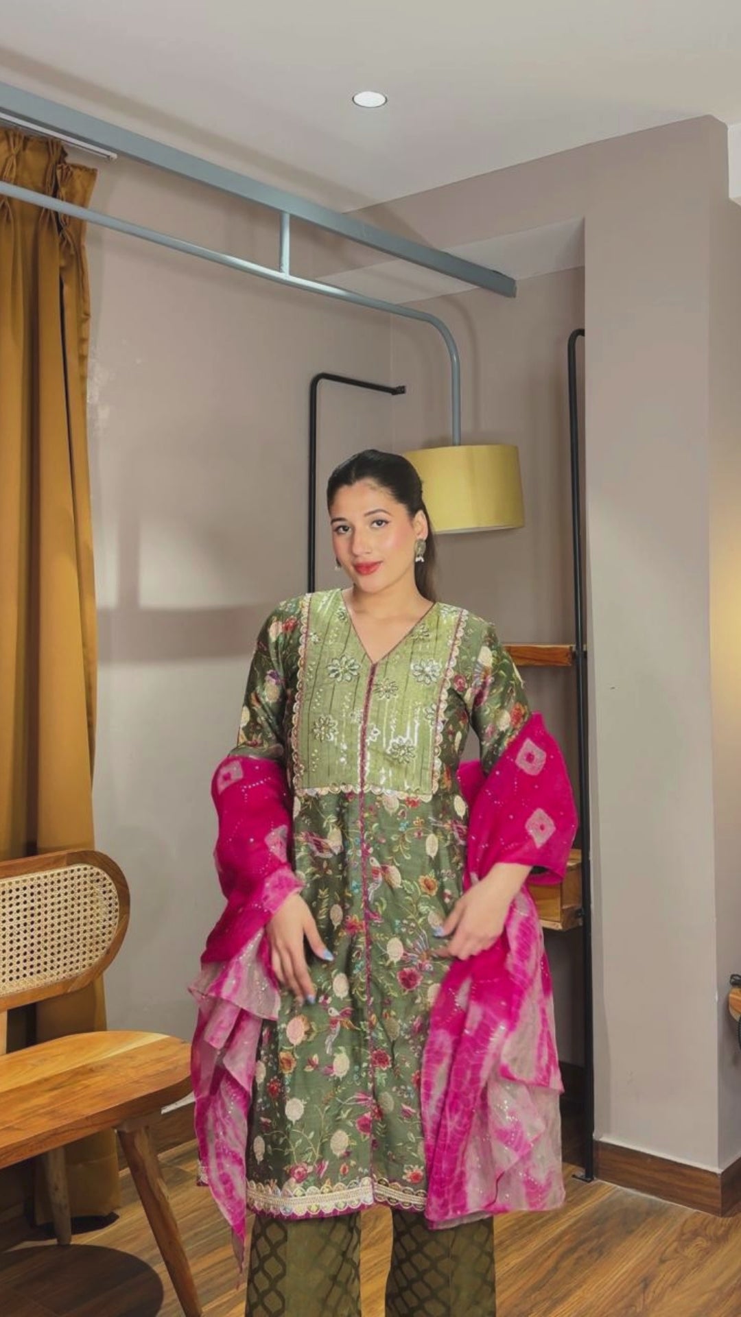 Tussar Jaal Kurta Set