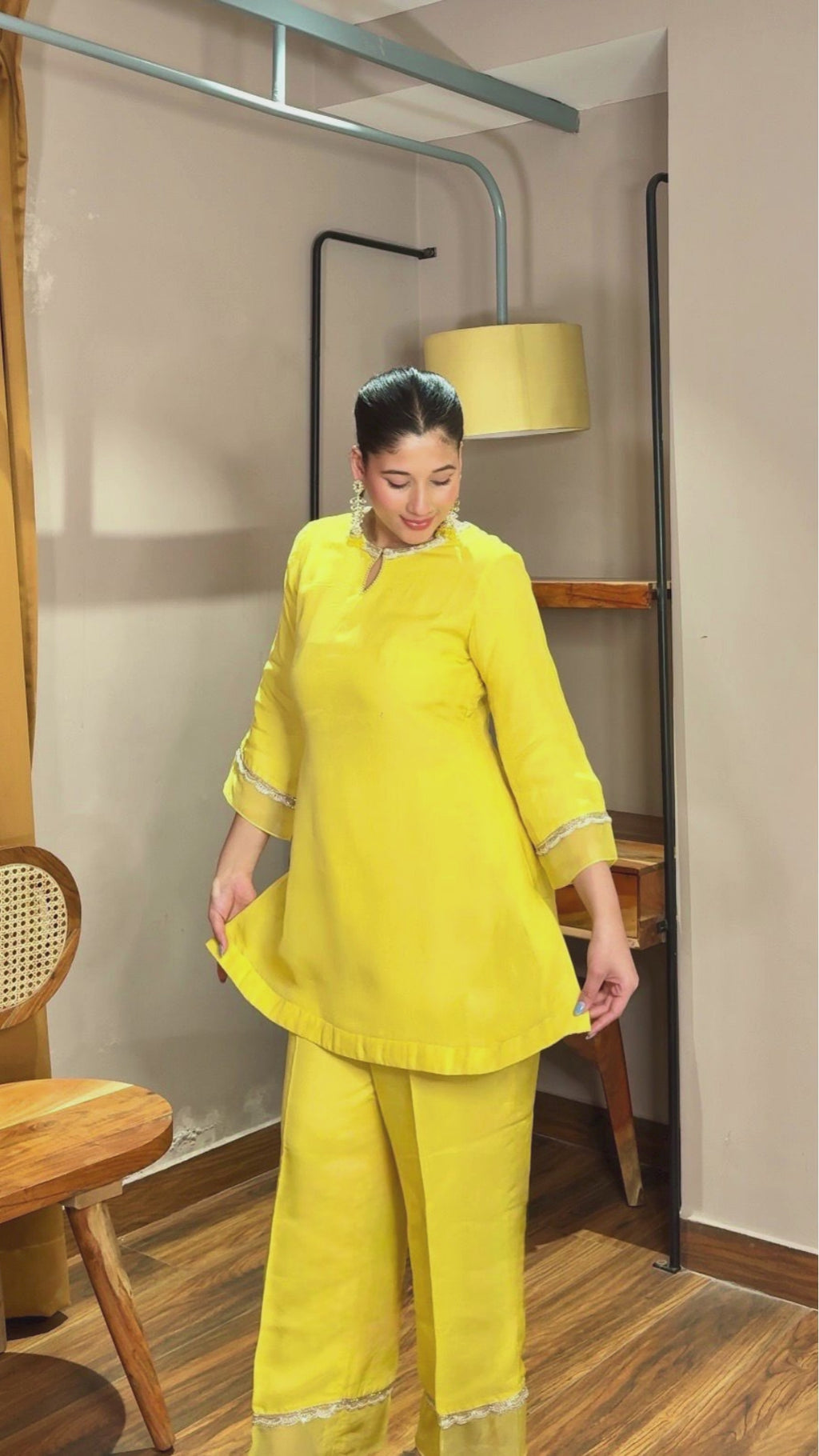 Lemon Yellow Coord Set